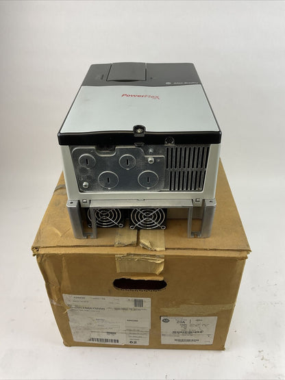ALLEN BRADLEY 20AE017A0AYNNNNN AC DRIVE F/W 2.008 SER A 15HP OUTPUT 0-575VAC 3PH