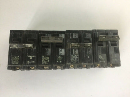 SIEMENS Q230 CIRCUIT BREAKER 30A 120/240VAC 2 POLE (LOT OF 4)