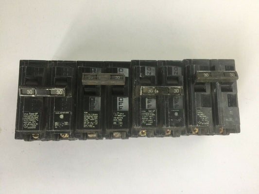 SIEMENS Q230 CIRCUIT BREAKER 30A 120/240VAC 2 POLE (LOT OF 4)