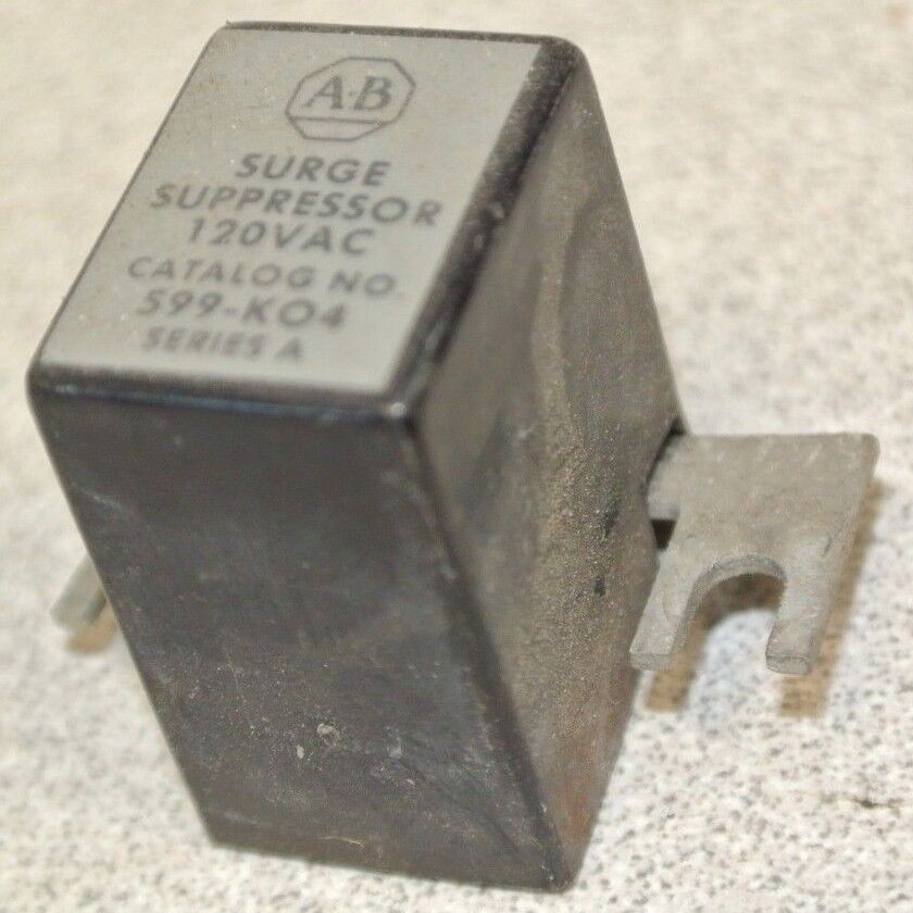 LOT of 10 / ALLEN-BRADLEY 599-K04 / SURGE SUPPRESSOR / 120VAC / SIZE 0, 1, 2