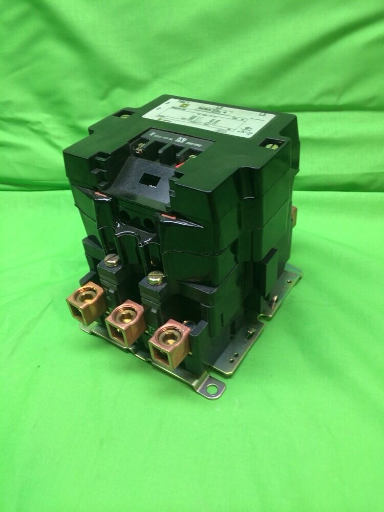 SQUARE D 8502SF02 SIZE 4 CONTACTOR 208V 60HZ COIL