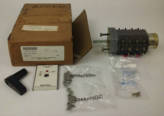 WESTINGHOUSE 505A717G04, TYPE W-2 ELECTROSWITCH, 600V, 8A, 300V, 20A, NEW, 505A7