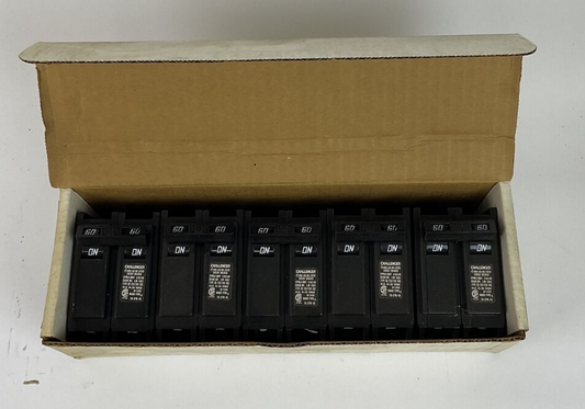 CHALLENGER BQ2C060 CIRCUIT BREAKER 120/240VAC 60A ***LOTOF5***