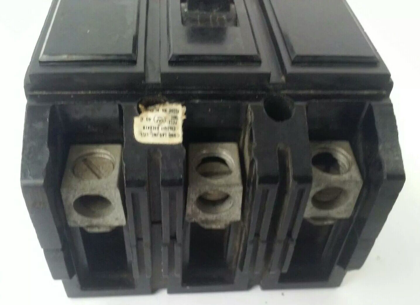 WESTINGHOUSE HQC3020 QUICKLAG C CIRCUIT BREAKER 3P 240VAC 20A TYPE HQC