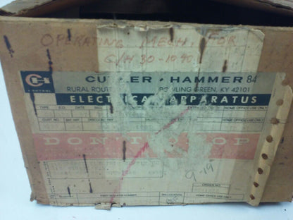 CUTLER HAMMER 26-358-4, 263584, 26-355-7, 263557, OPERATING MECH FOR C/H 30-1090