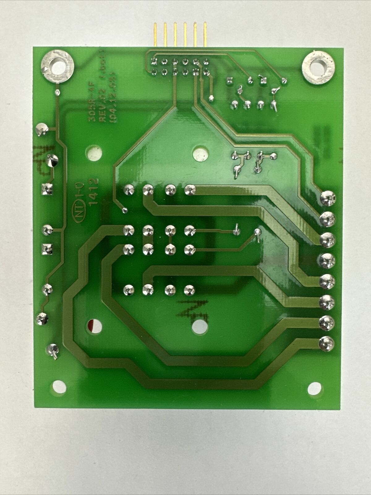 INDUSTRIAL MRO 305R-4F RELAY REV .02 CIRCUIT BOARD