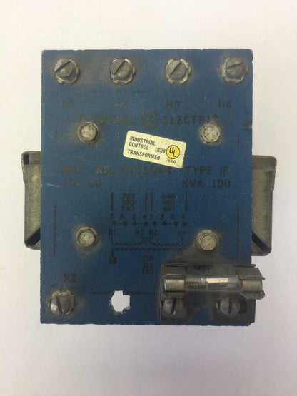 GE 9T58B44 TRANSFORMER 240/480V 60HZ TYPE IP 0.100KVA