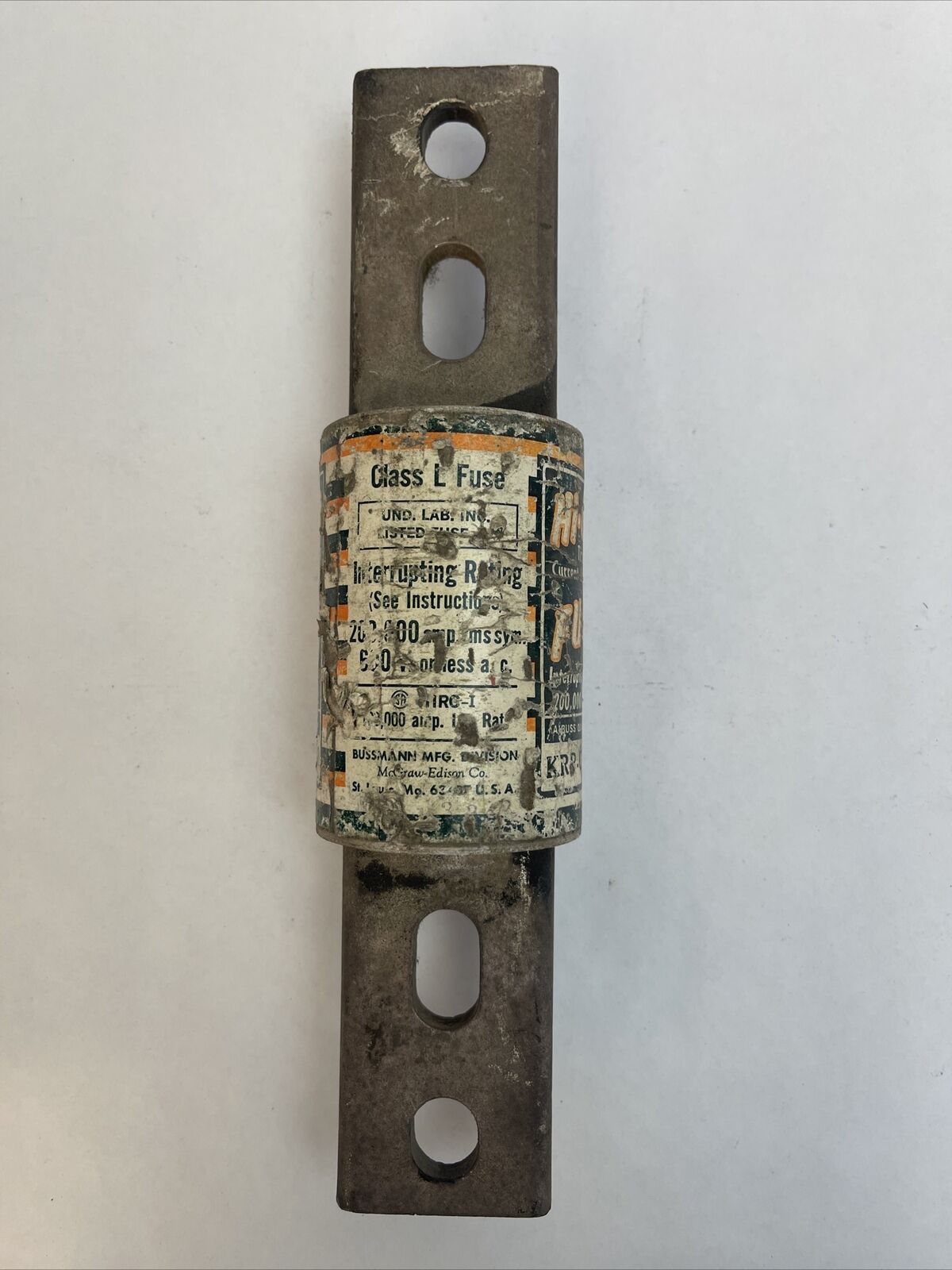 BUSS KRP-C 1000 HI-CAP TIME DELAY CURRENT LIMITING FUSE 600VAC 1000AMP CLASS L