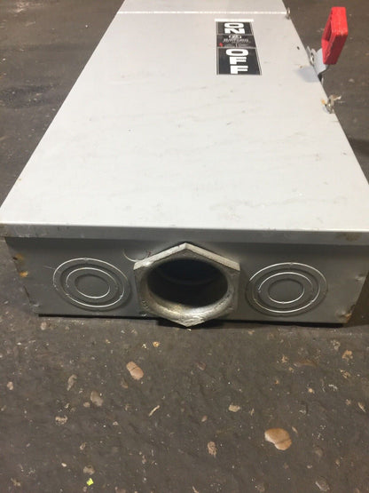 GE TH4324 SAFETY SWITCH 200A 240VAC 250VDC 60HP TYPE 1