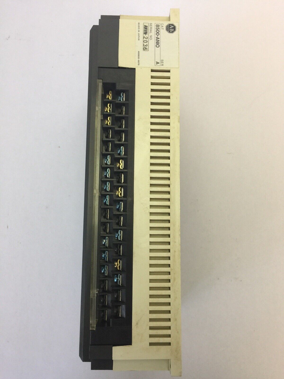 ALLEN BRADLEY 8500-ANIO ANALOG I/O MODULE SER A