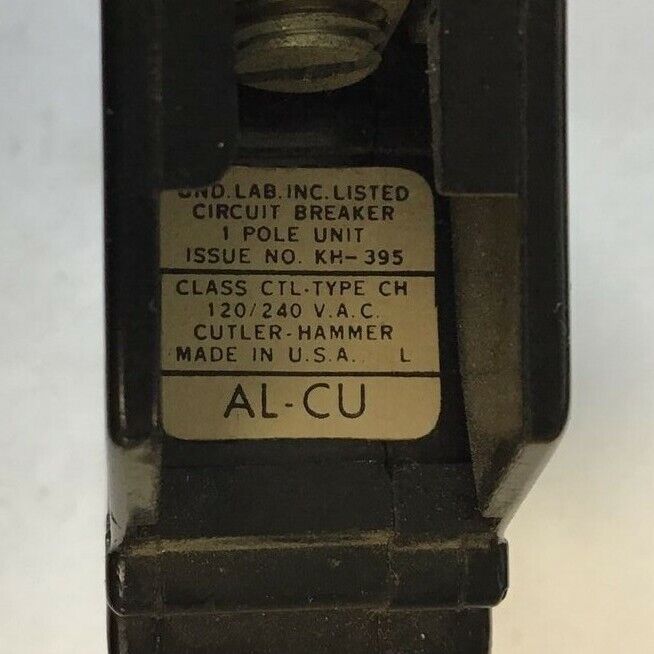 CUTLER HAMMER CH140 CIRCUIT BREAKER 40A 120/240VAC 1POLE CLASS CTL**LOTOF2**