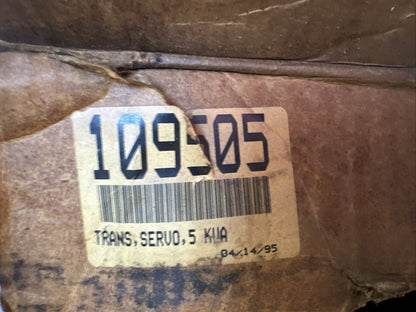GRAND TRANSFORMER 109505 TRANS SERVO 5KVA TRANSFORMER