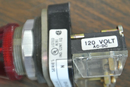 ALLEN-BRADLEY 800T-Q10 FILAMENT-TYPE PILOT LIGHT UNIT / 110-120V / NEW SURPLUS