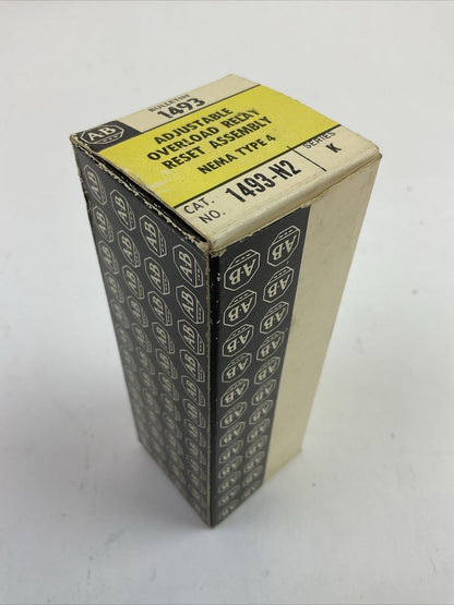 ALLEN BRADLEY 1493-N2 SERIES K ADJUSTABLE OVERLOAD RELAY RESET ASSEMBLY TYPE 4