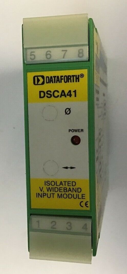 DATAFORTH DSCA41-01 ISOLATED VOLT, WIDEBAND INPUT MODULE