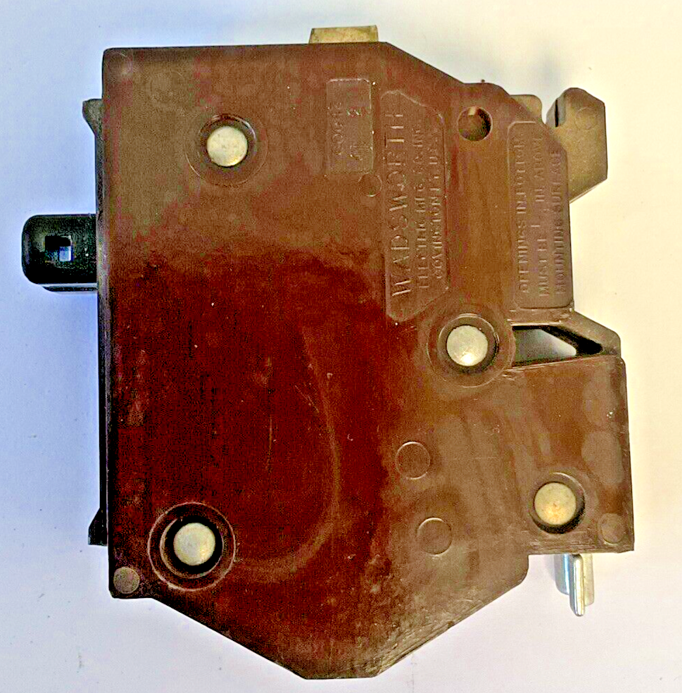 WADSWORTH B1515N CIRCUIT BREAKER 15A 2POLE 120/240VAC