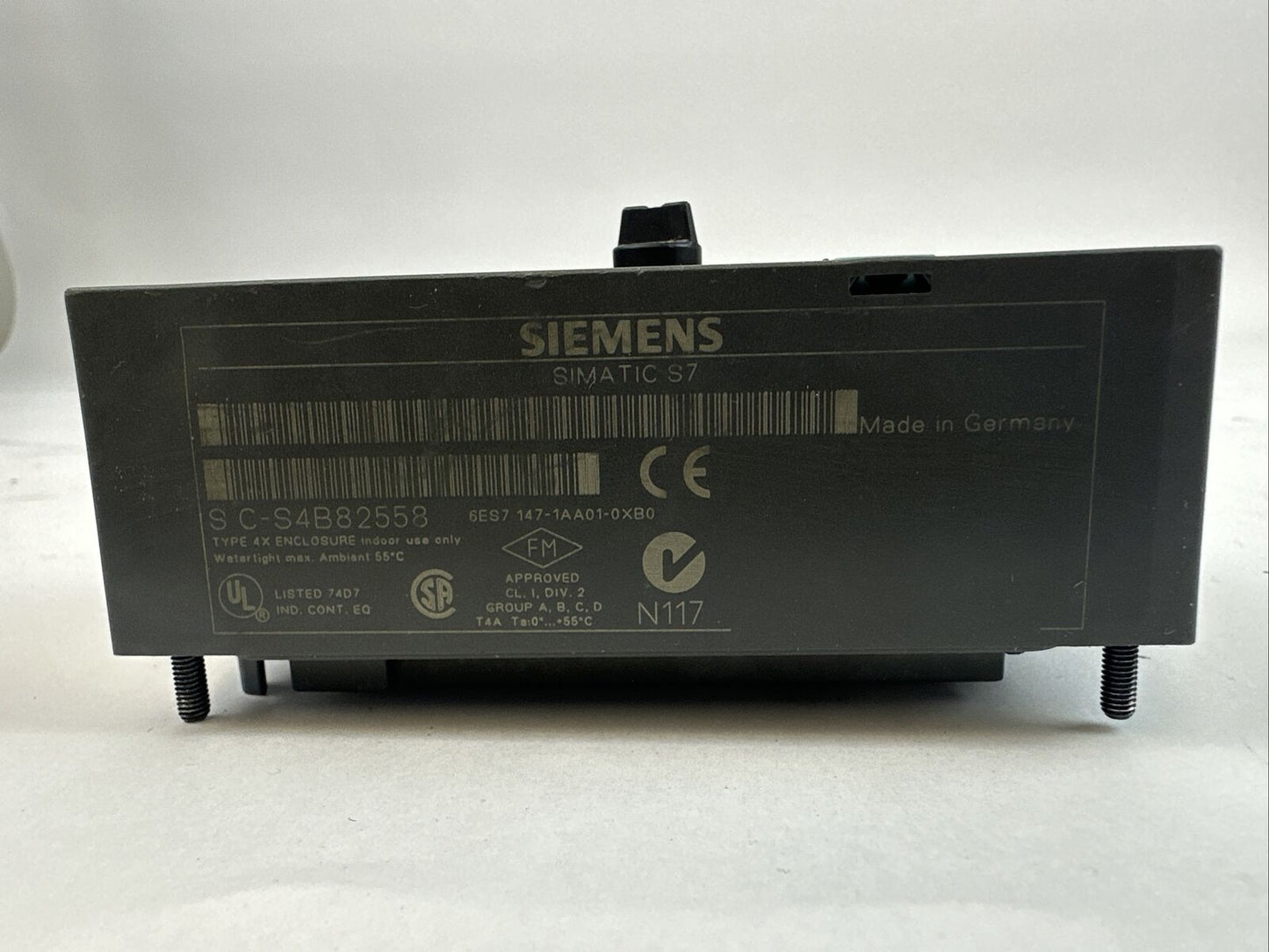 SIEMENS SIMATIC S7 6ES7 141-1AA01-0XB0 MODULE ET 200X BM 147/CPU