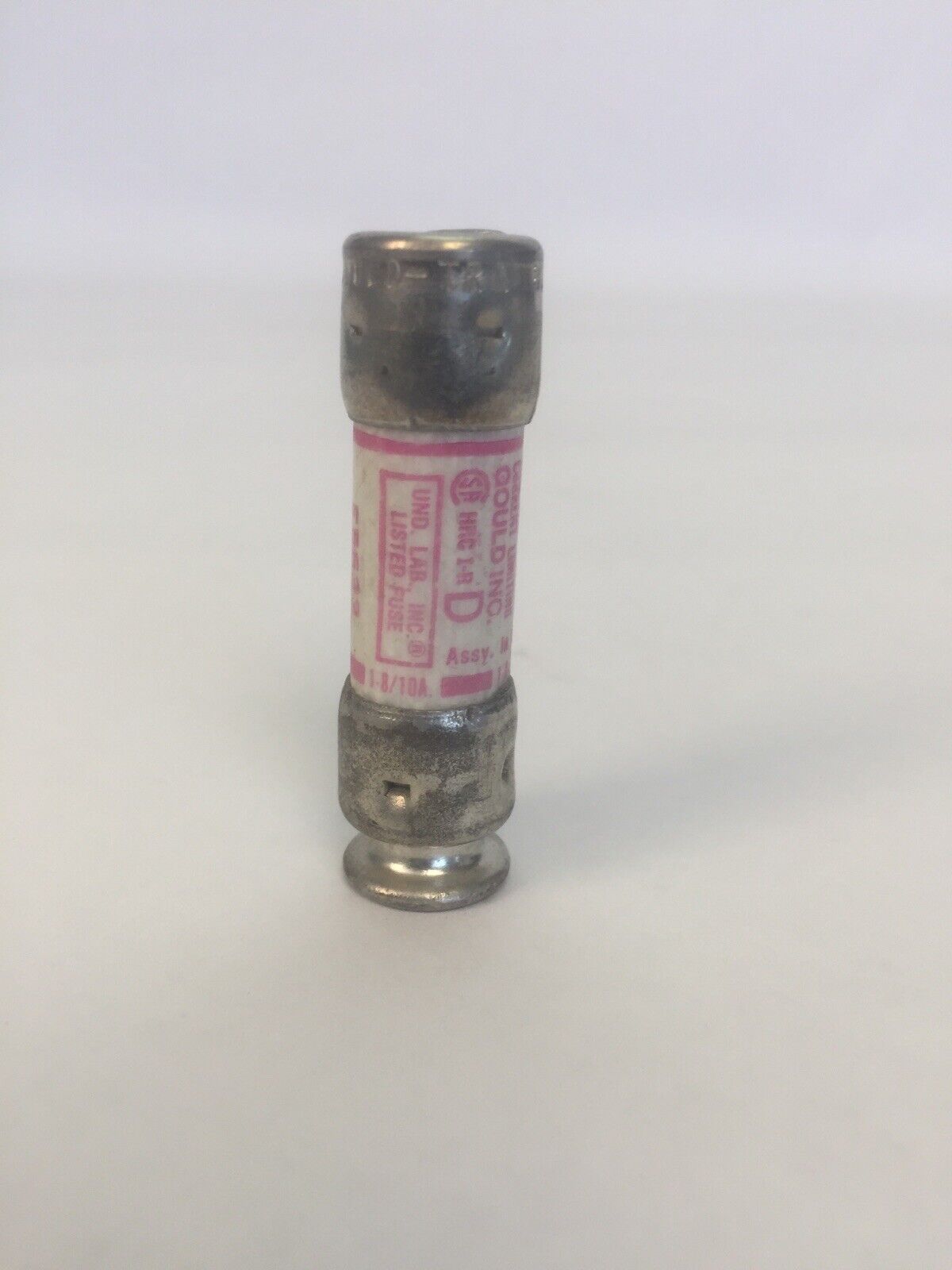 SHAWMUT TRI-ONIC TR1-8/10R TIME DELAY FUSE 1-8/10AMP 250VAC (LOT OF 10)
