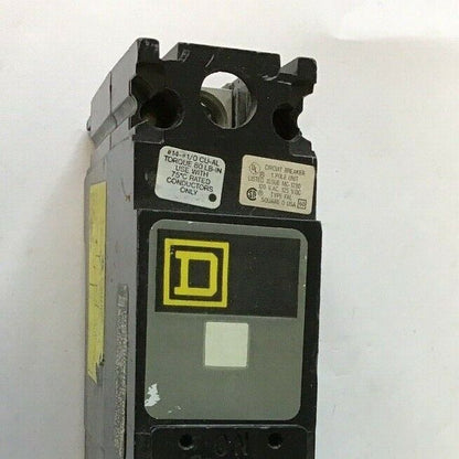 SQUARE D FAL12050 CIRCUIT BREAKER 50A 120VAC/125VDC 1POLE