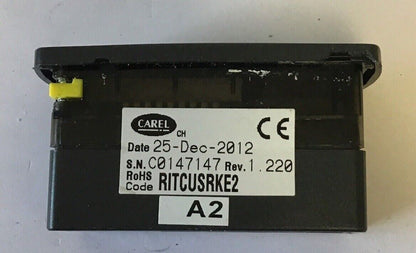 CAREL RITCUSRKE2 TEMPERATURE CONTROLLER REV.1.220