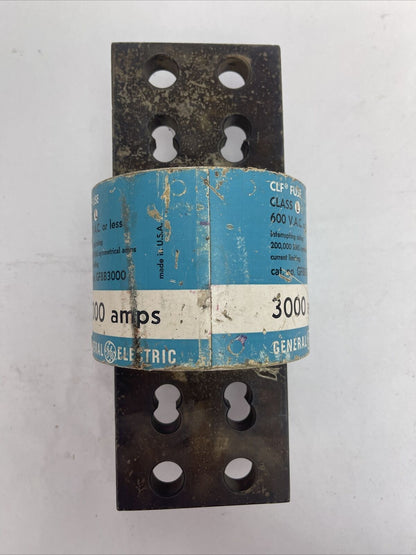 GE GF8B3000 CLF FUSE CLASS L 600VAC 3000AMPS