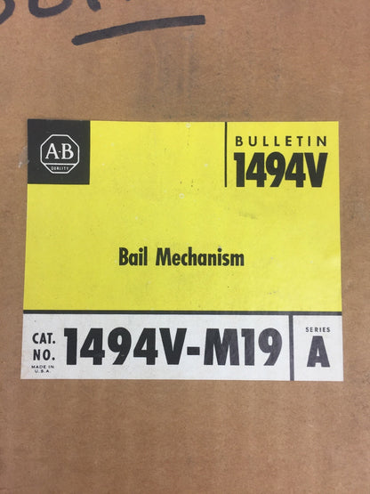 ALLEN BRADLEY 1494V-M19 BAIL MECHANISM SER A