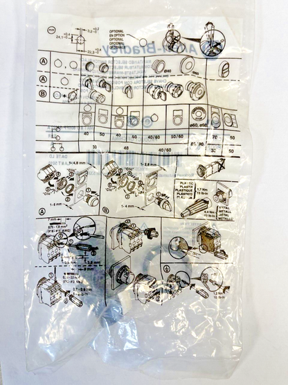 ALLEN BRADLEY - 800FP-SM22 - KEYED SELECTOR SWITCH - SERIES A