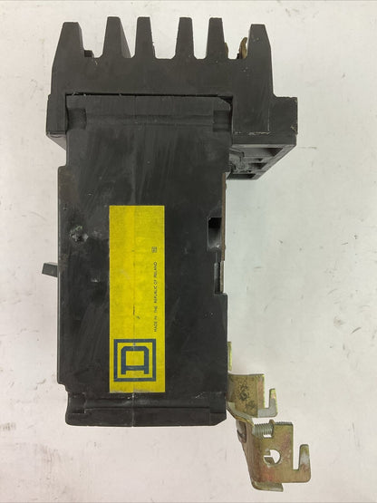 SQUARE D FA34030 TYPE FA 30AMP 480VAC 250VDC 3POLE CIRCUIT BREAKER