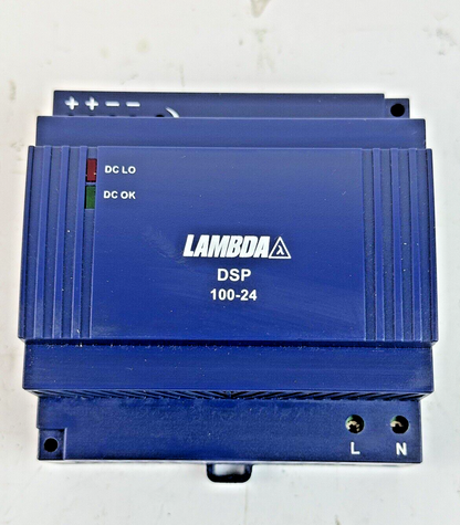 LAMBDA  DSP100-24 AC/DC DIN RAIL POWER SUPPLY 240VAC