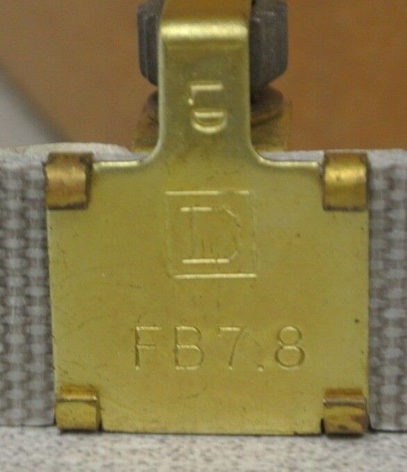 SQUARE D / FB7.8 / OVERLOAD RELAY HEATER ELEMENT / THERMAL UNIT / NEW SURPLUS