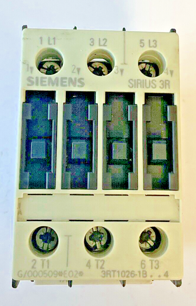 SIEMENS 3RT1026-1B..4 CONTACTOR 24VDC 35A 600V