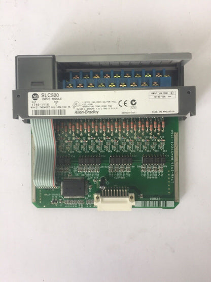 ALLEN BRADLEY 1746-IV16 INPUT MODULE SER C 10-30VDC