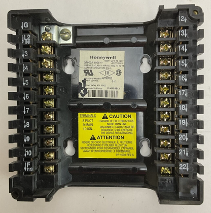 HONEYWELL RM7890 A 1015 BURNER CONTROL REV E R7849 A 1023 ULTRAVIOLET FLAME AMP