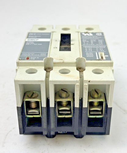 CUTLER-HAMMER - GMCP050K2C - MOTOR CIRCUIT PROTECTOR - 3 POLE/ 600 VAC/50 A