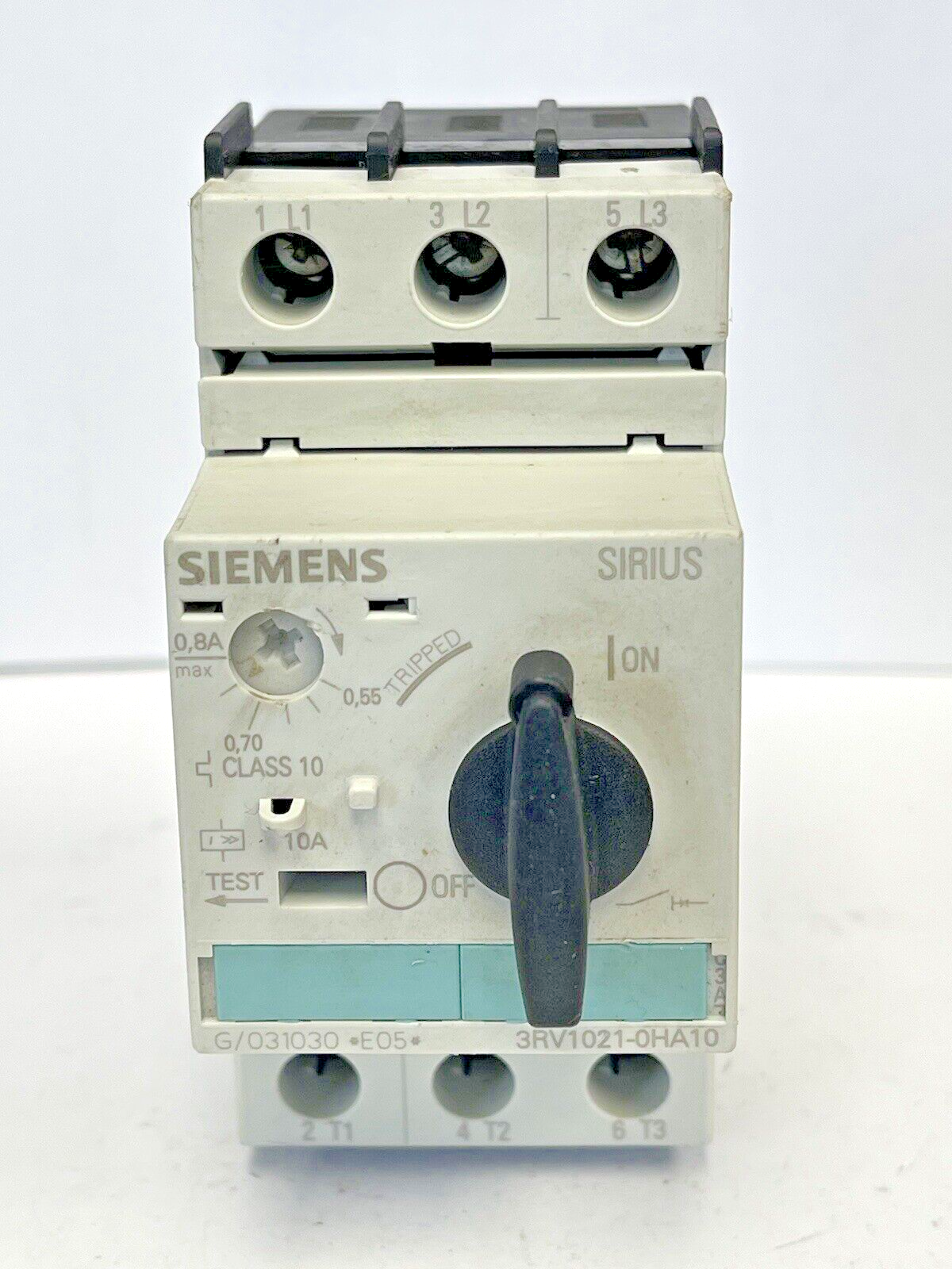 SIEMENS - 3RV1021-0HA10 - CIRCUIT BREAKER / MOTOR PROTECTOR