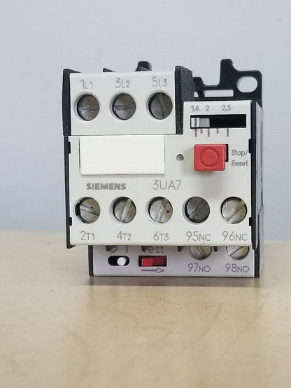 SIEMENS 3UA7011-C OVERLOAD RELAY