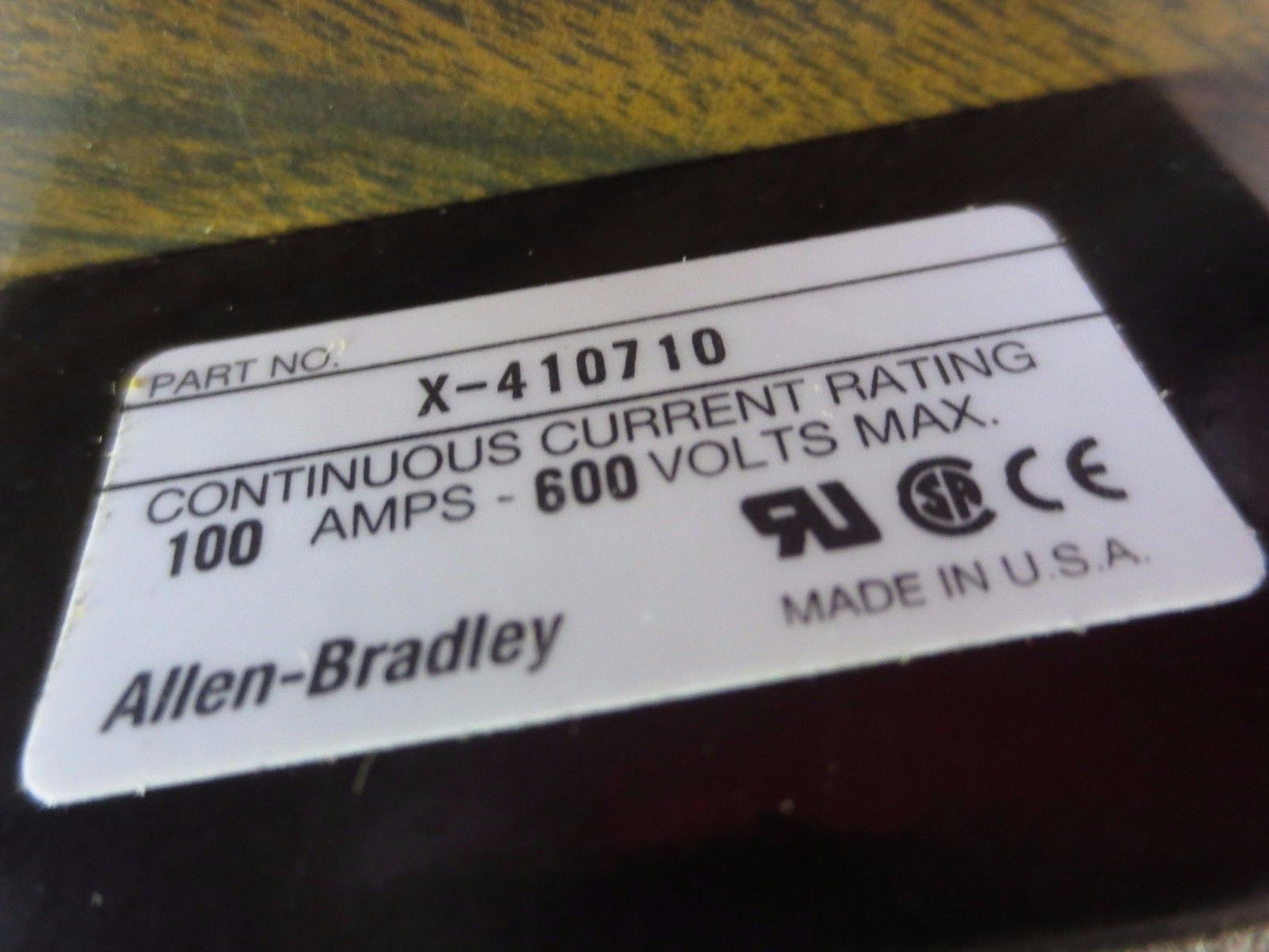 ALLEN-BRADLEY 1491-R333 FUSE BLOCK 61-100A 250-600V, 3P - CLASS R - NEW SURPLUS