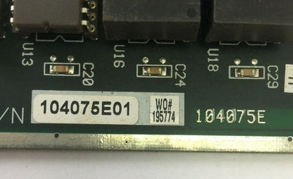 NORDSON 104075E01 TEMPERATURE CONTROL BOARD