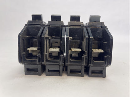 GE TQC1115 CIRCUIT BREAKER 1POLE 15AMP 120/240VAC (LOT OF 4) GENERAL ELECTRIC