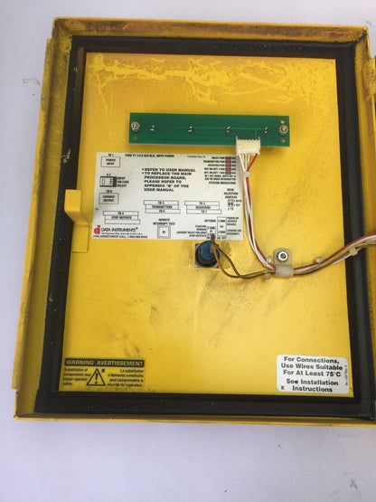 DATA INSTUMENTS/HONEYWELL 3LC-BXQDH DETECTOR 3 LIGHT CURTAIN CONTROLLER