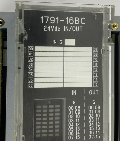 ALLEN BRADLEY 1791-16BC I/O MODULE 19.2-30VDC 300MA