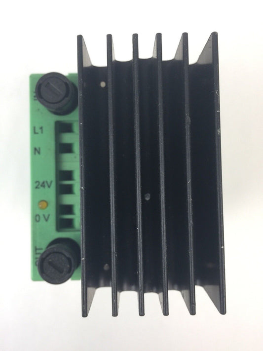 PHOENIX CONTACT CM 62-PS-120AC/24DC/1 POWER SUPPLY IN 120VAC OUT 24VDC