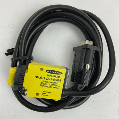 BANNER SM312LVAG-68695 MINI-BEAM SENSOR 30VDC