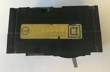 SQUARE D FHL 36020-V CIRCUIT BREAKER 600VAC 20AMP