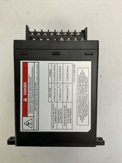ALLEN BRADLEY 1404-M405A-ENT MASTER MODULE FOR POWER MONITOR SER B BASE FRN 4.24