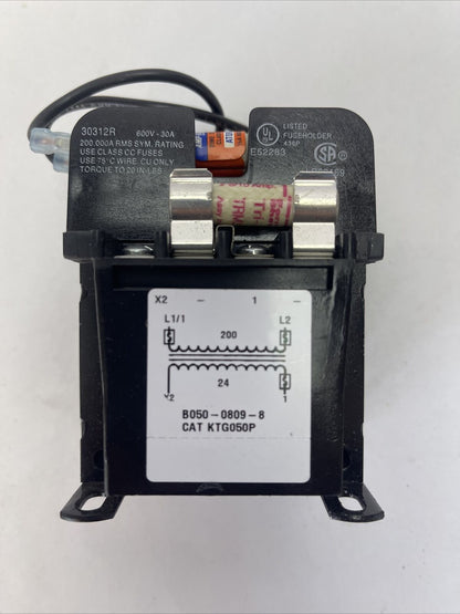 SIEMENS KTG050P TRANSFORMER KIT VA RATING 50 PRI. VOLTS: 200 SEC. VOLTS: 24