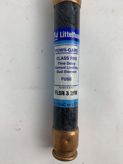 Littlelfuse Powr-Gard FLSR 3 2/10 3 2/10A 600V Fuse "Lot of 10"