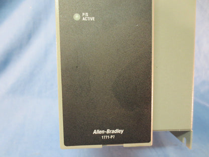 ALLEN-BRADLEY 1771-P7 D, 120/220V AC POWER SUPPLY, Ser. D