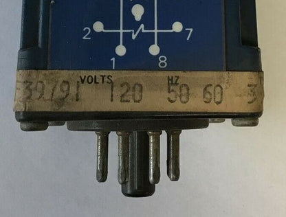 ATC 317 TIME DELAY RELAY 317K 10 AMP 120VAC 0-.5MIN 50/60HZ