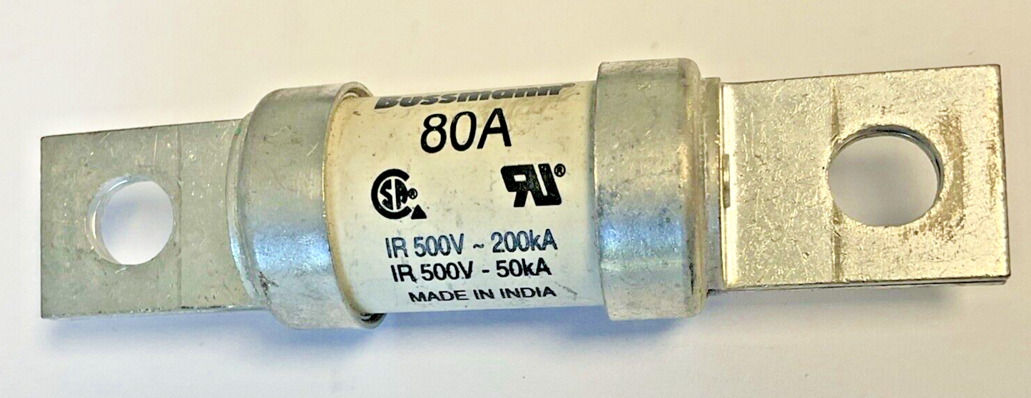 BUSSMANN FWH-80BA FUSE 500V 200KA 80A